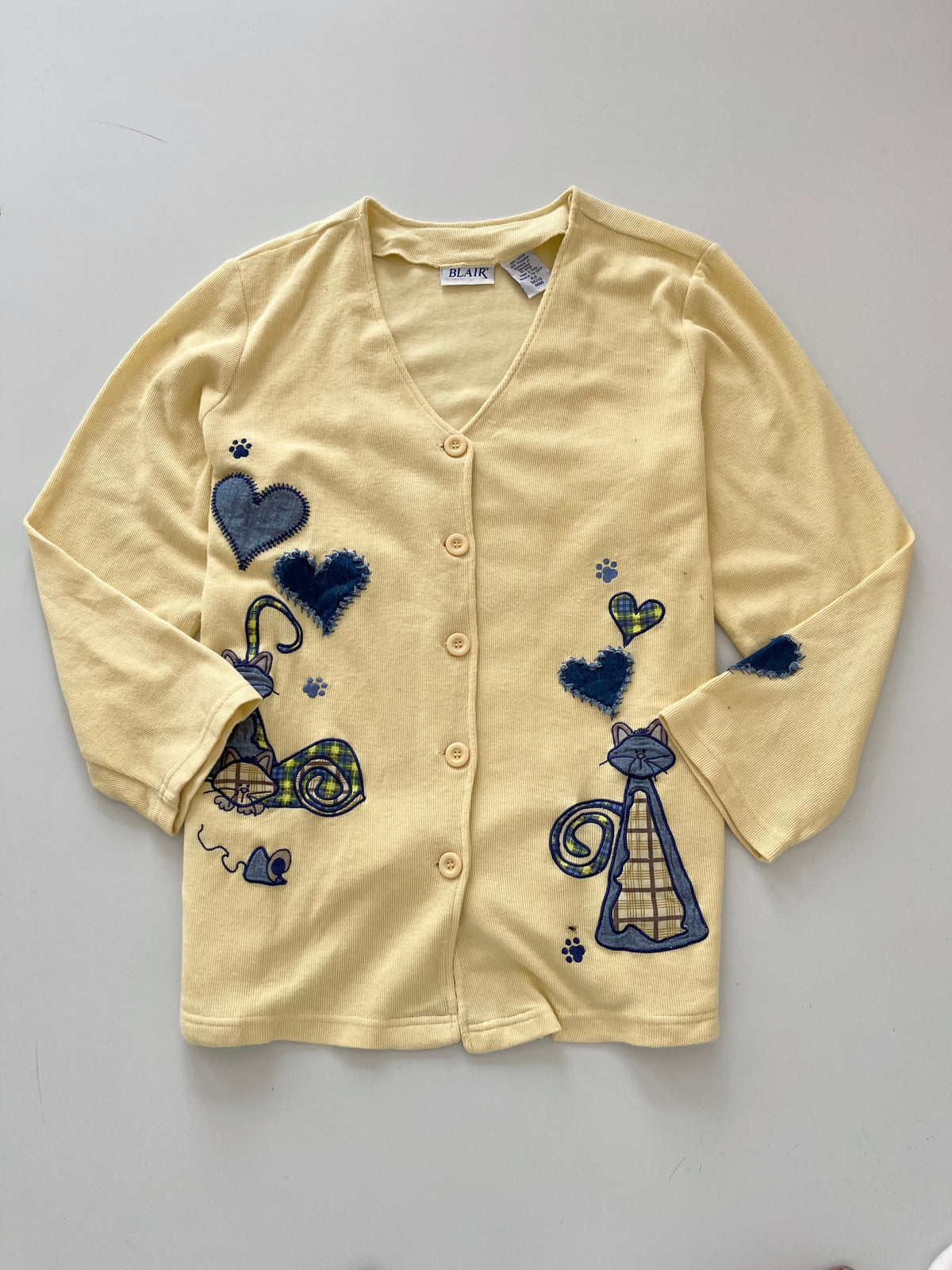 Blair Embroidered Cardigan Sweater-Bust 46