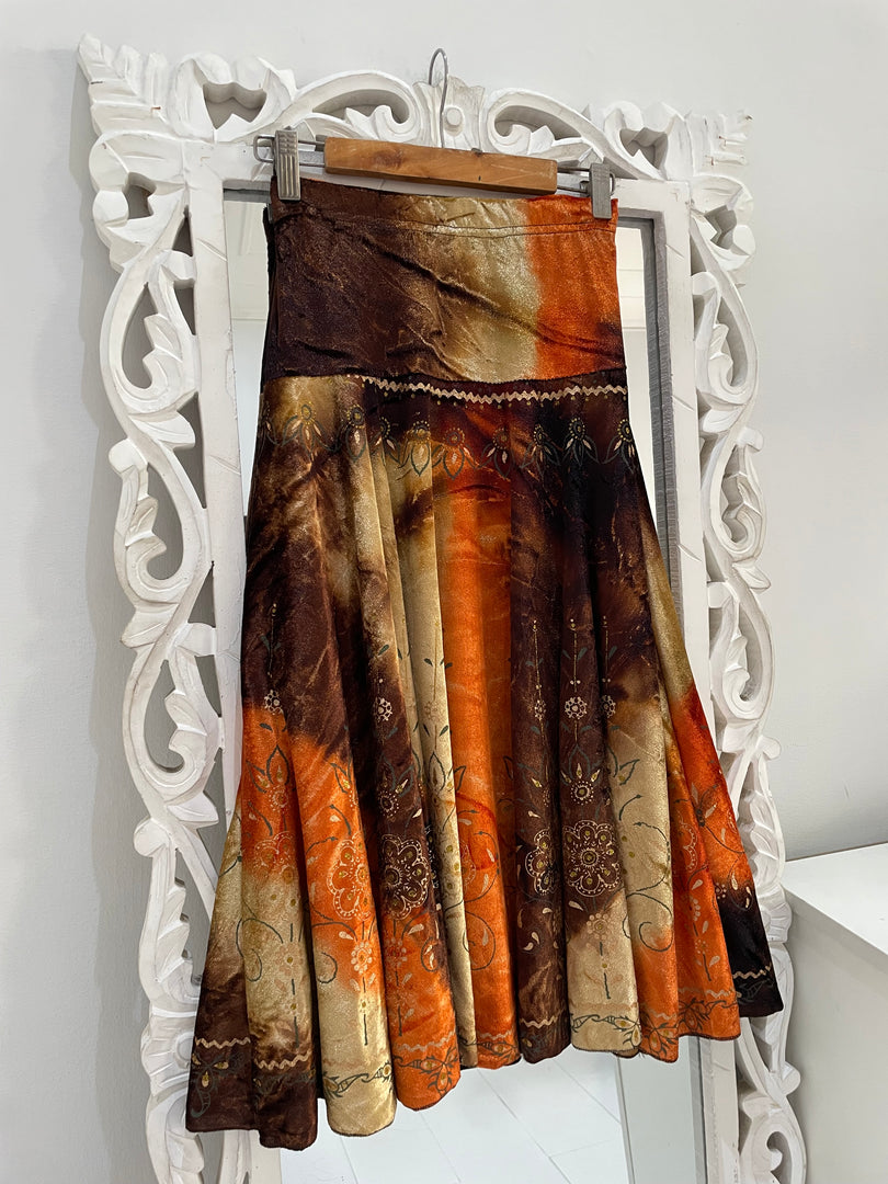 Vintage Chenille Skirt-Waist 28 to 32