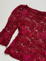 Load image into Gallery viewer, Sequin Crochet Top-Bust 34 to 36
