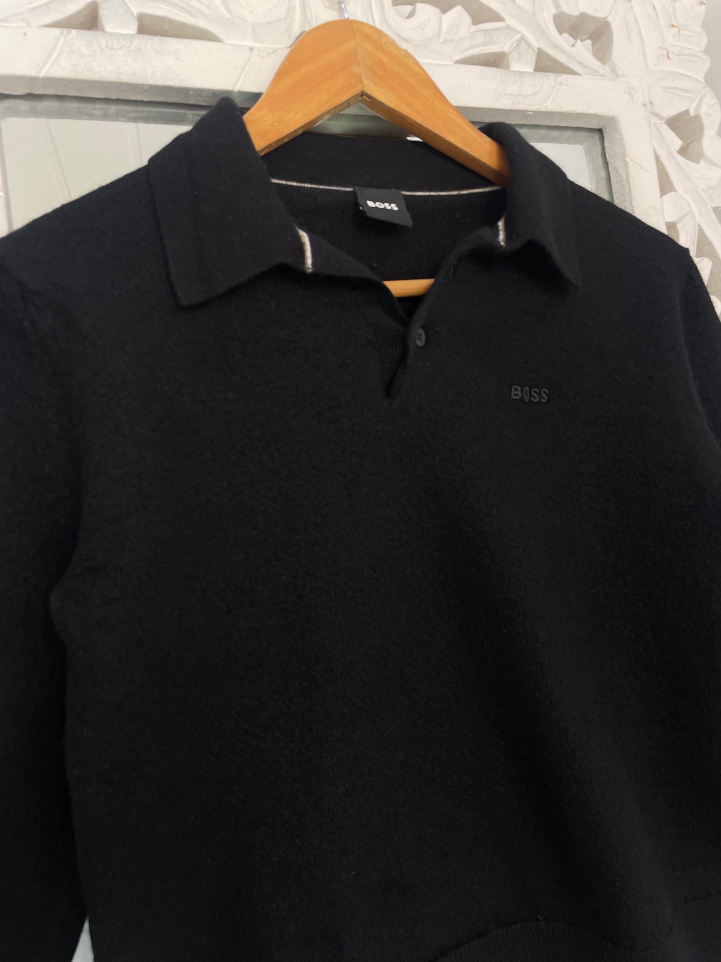 Hugo Boss 100% Virgin Wool Vintage Sweater-Chest 36