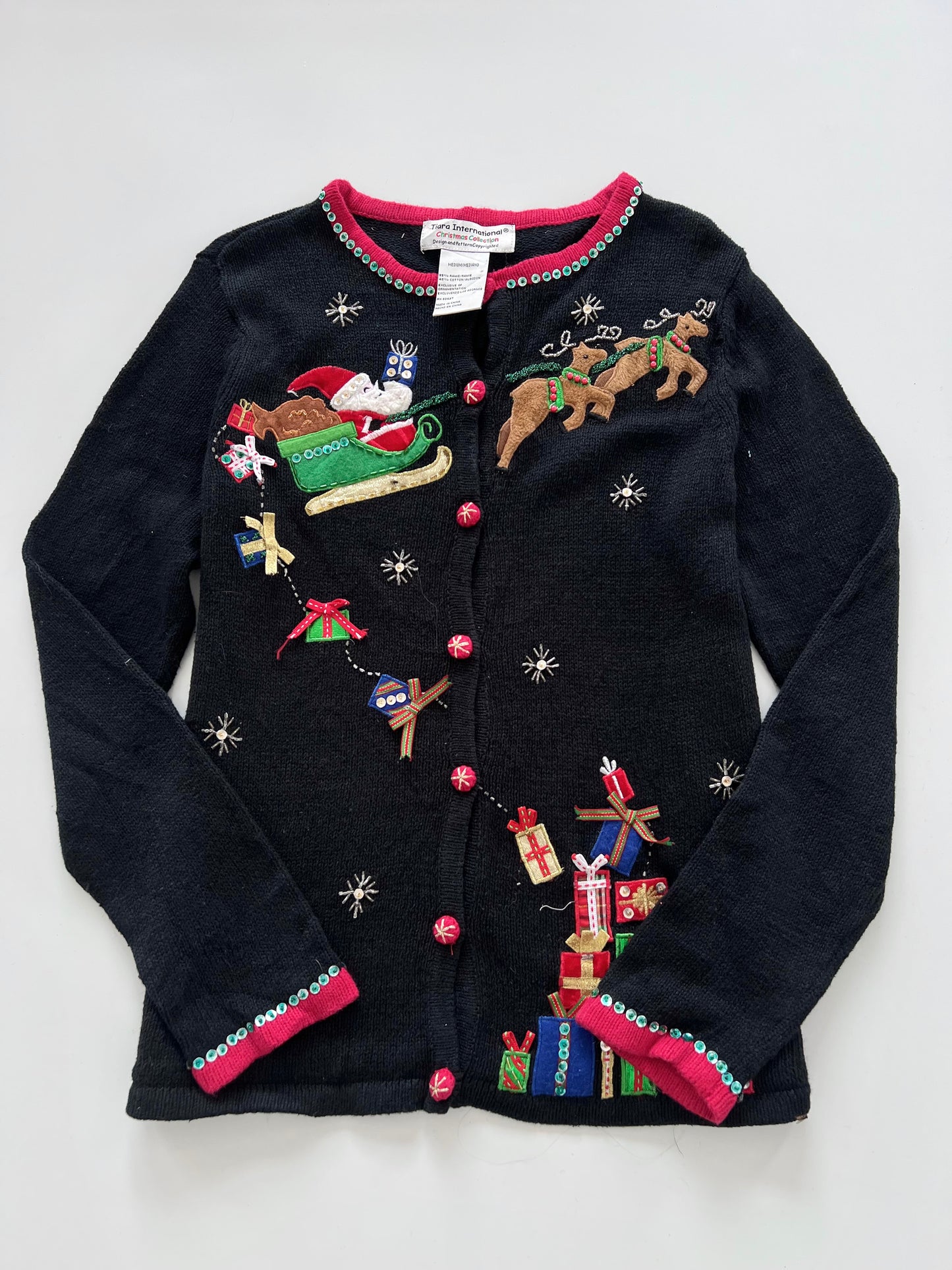 Tiara International Christmas Sweater-Bust 38