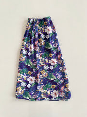 Floral Vintage Skirt-Waist 22 to 28