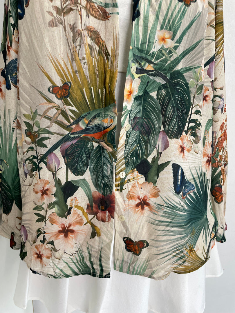 H&M GARDEN SHIRT - BUST 44