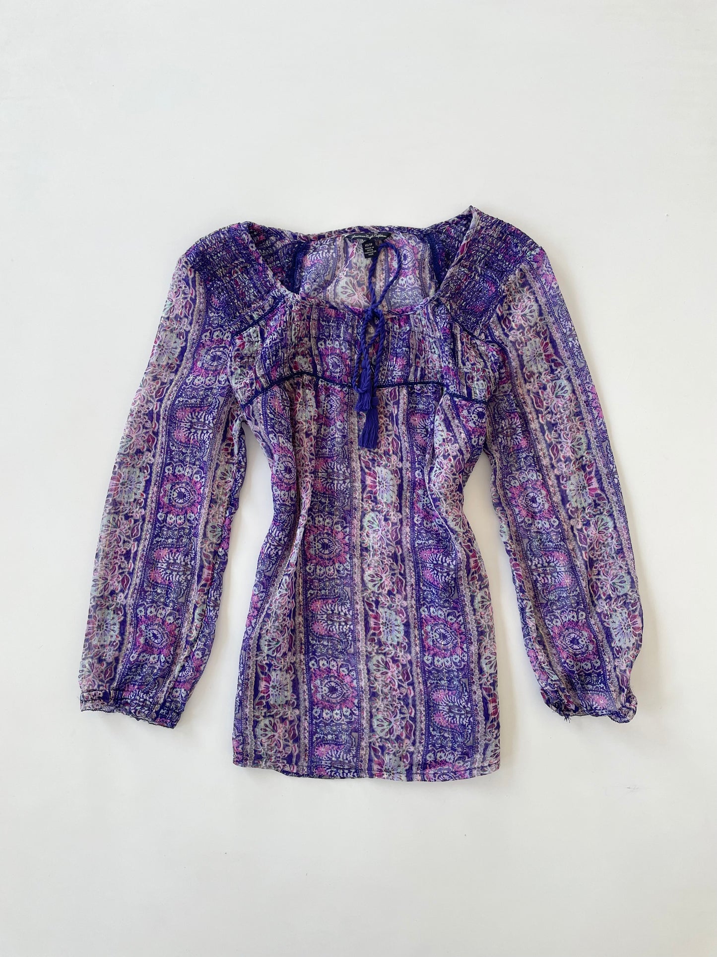 American Eagle Sheer Top-Bust 36