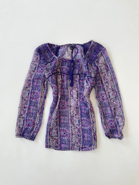 American Eagle Sheer Top-Bust 36