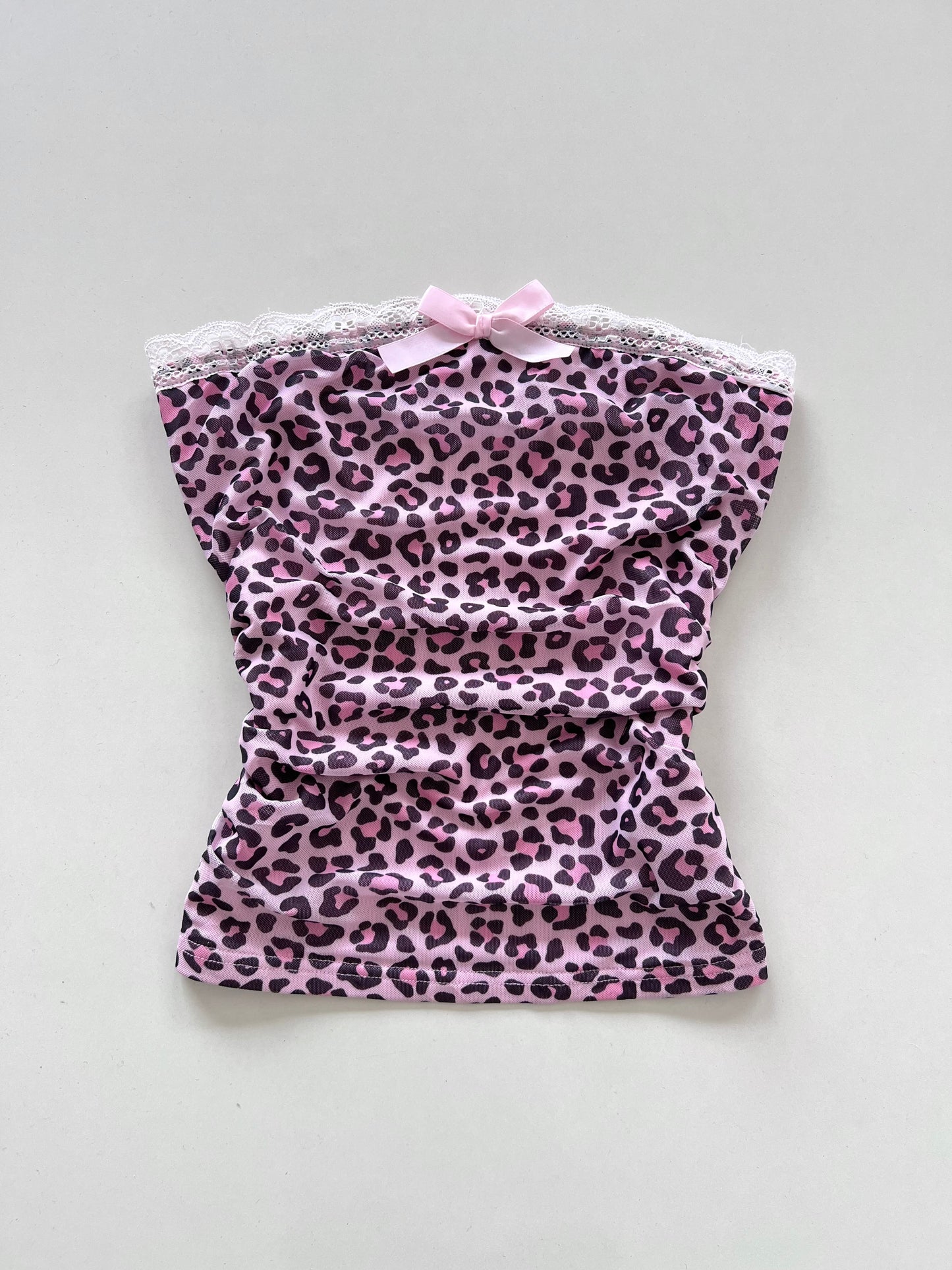 Animal Print Tube Top-Bust 32 to 34