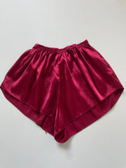 Satin Lounge Shorts-Waist 20 to 26