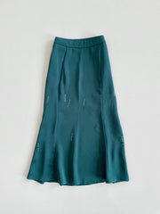 Boohoo Satin Skirt -Waist 26