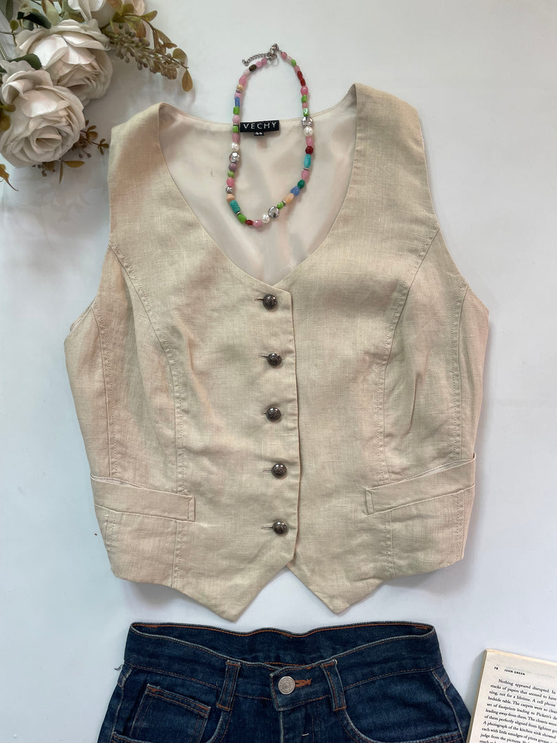Vintage Waistcoat-Bust 42