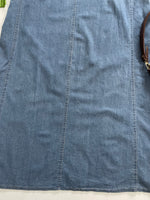 Load image into Gallery viewer, Vintage Denim Skirt-Waist 36
