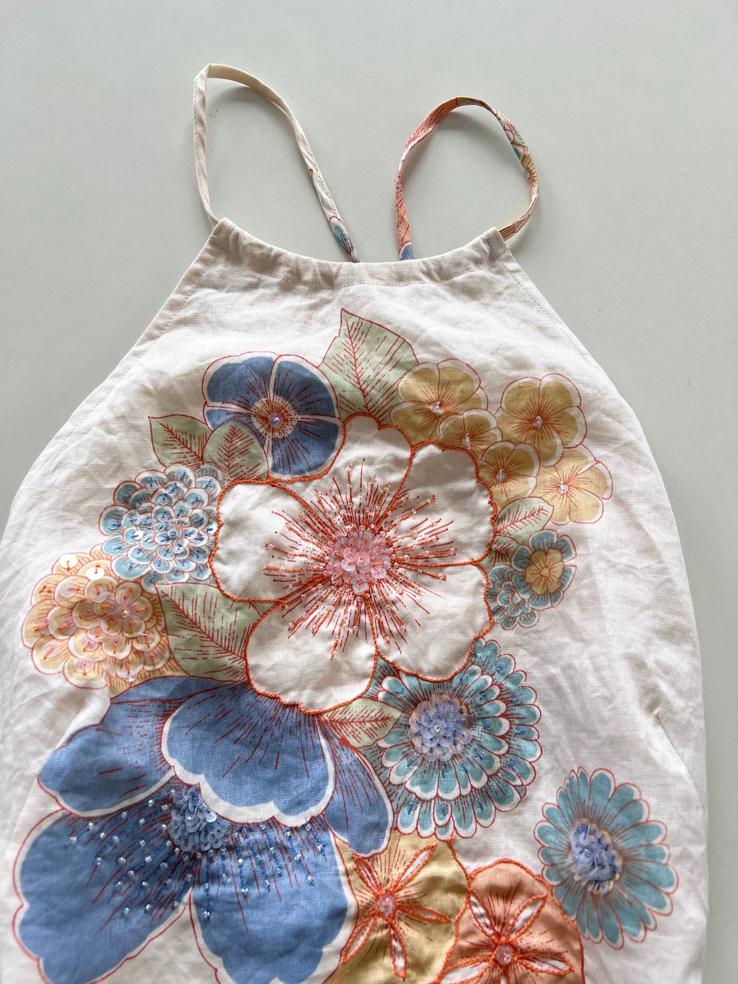 French Connection Embroidered Top-Bust 34