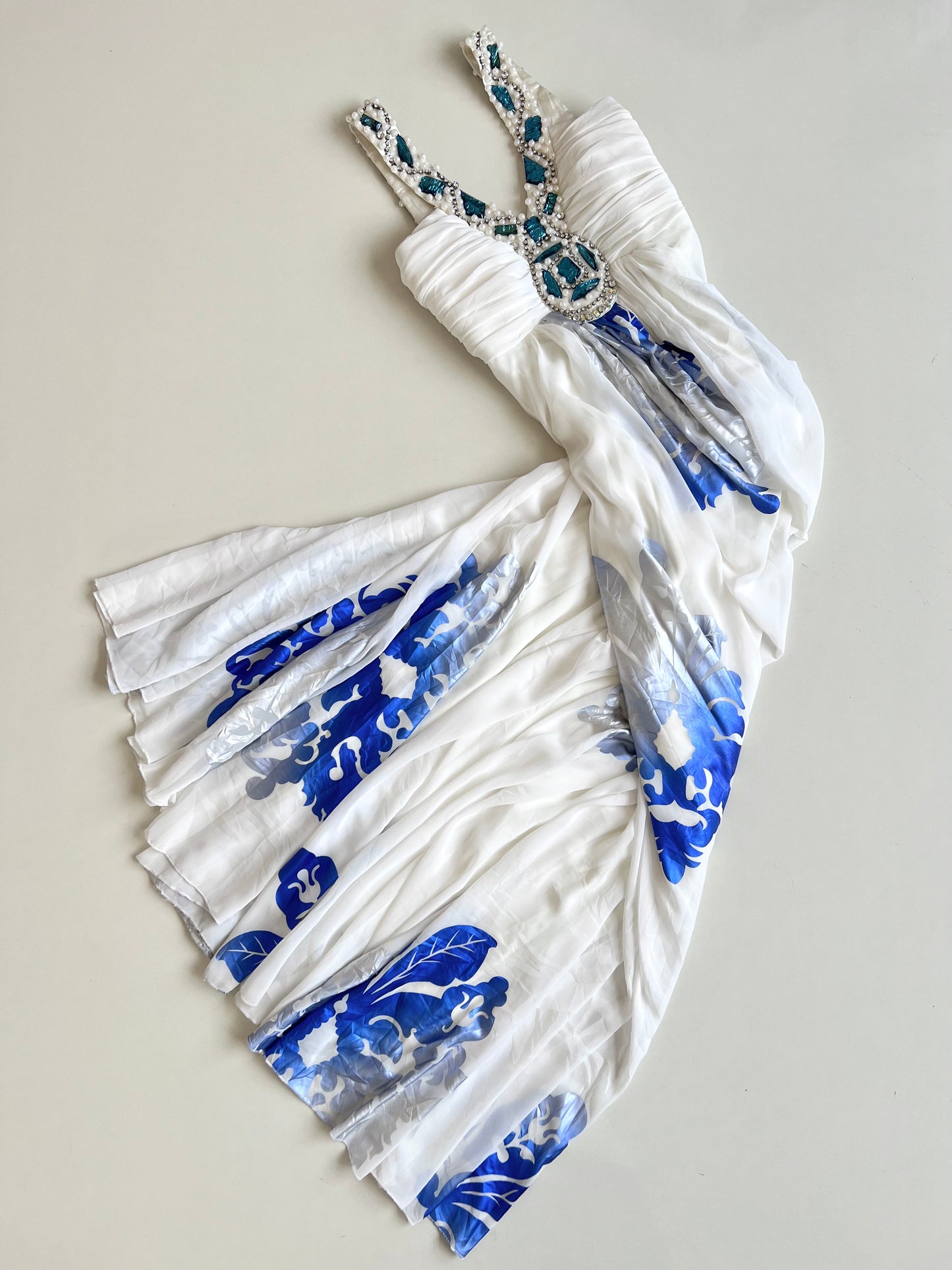 Embroidered Vintage Dress-Bust 36