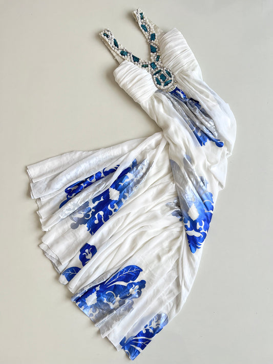Embroidered Vintage Dress-Bust 36