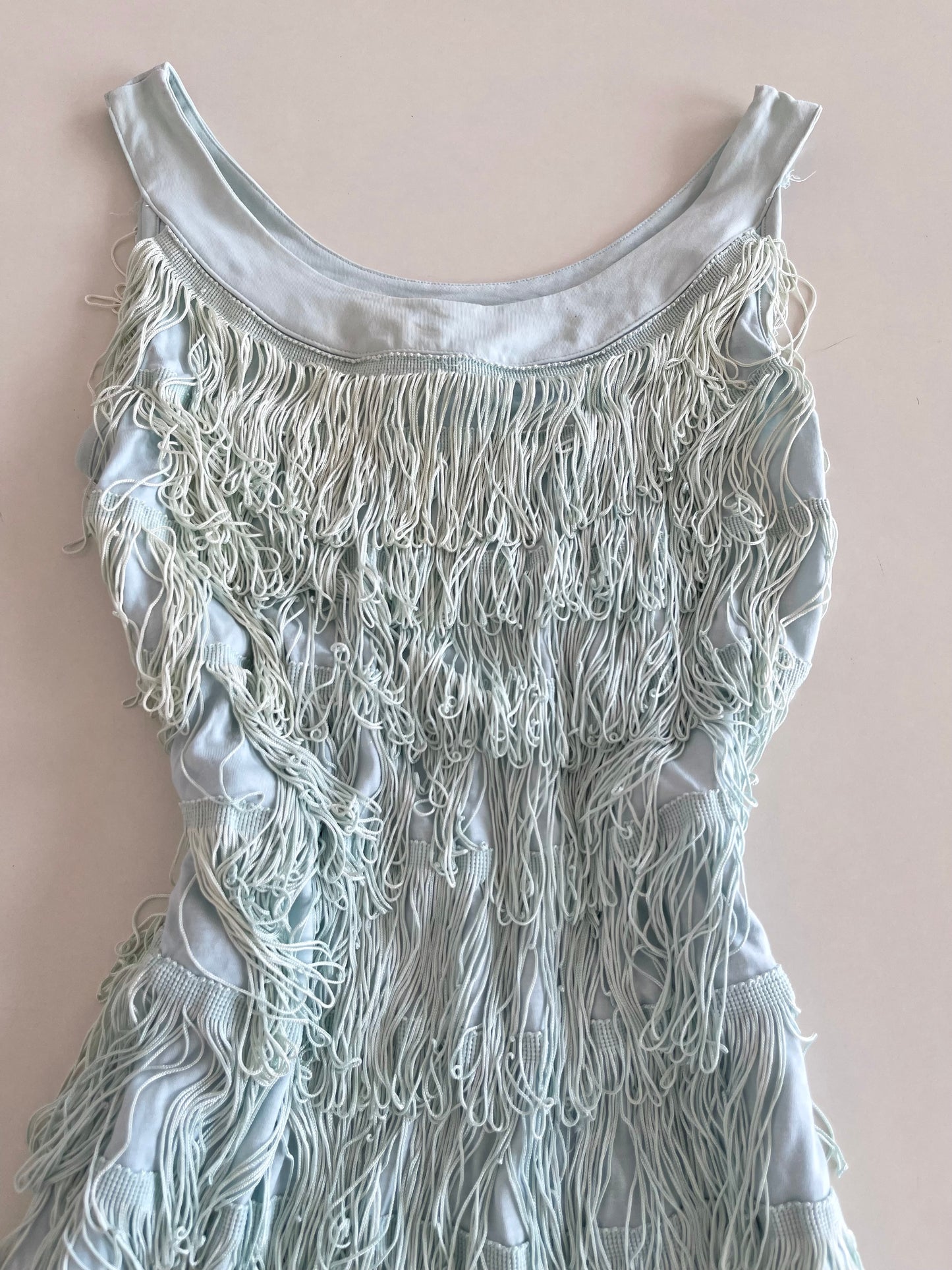 Vintage Fringe Dress-Bust 32 to 34