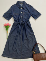 Load image into Gallery viewer, Breal Denim Dress-Bust 40
