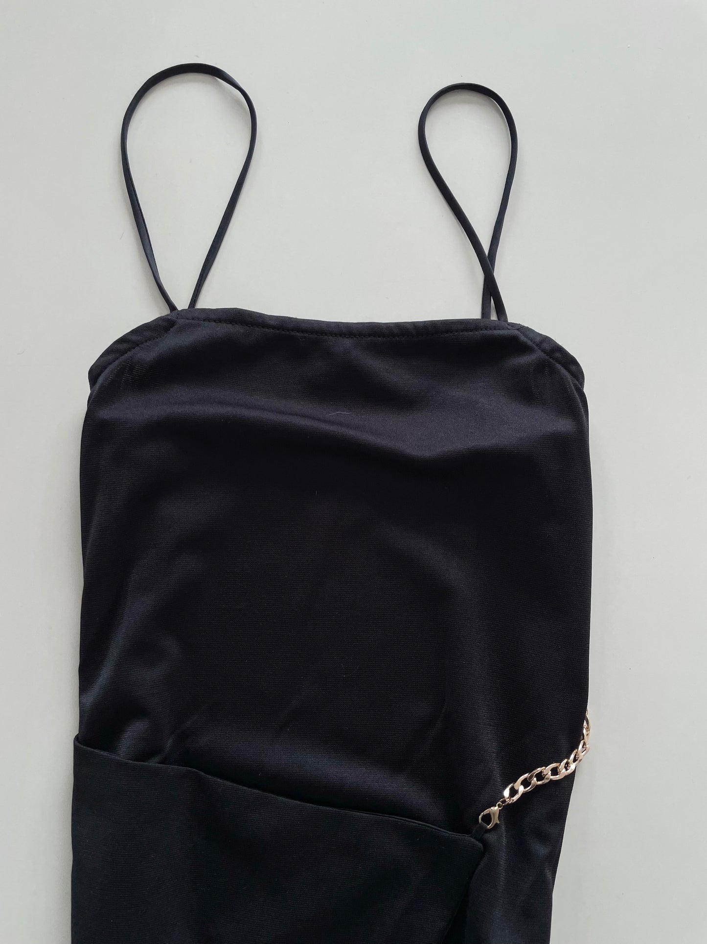 Black Slip Dress-Bust 32