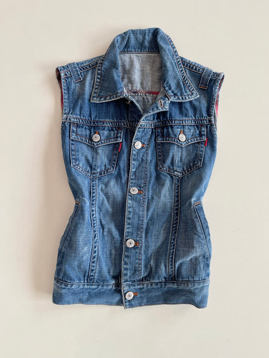 Denim Jacket-Bust 40