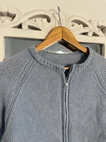 Load image into Gallery viewer, Ash Blue Two Way Chunky Zipper-Bust 38
