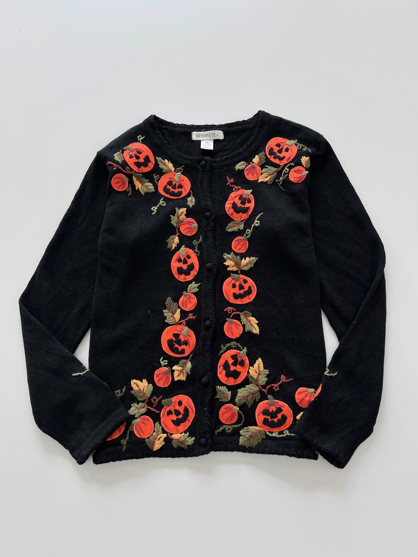 Arriviste Embroidered Sweater-Bust 46