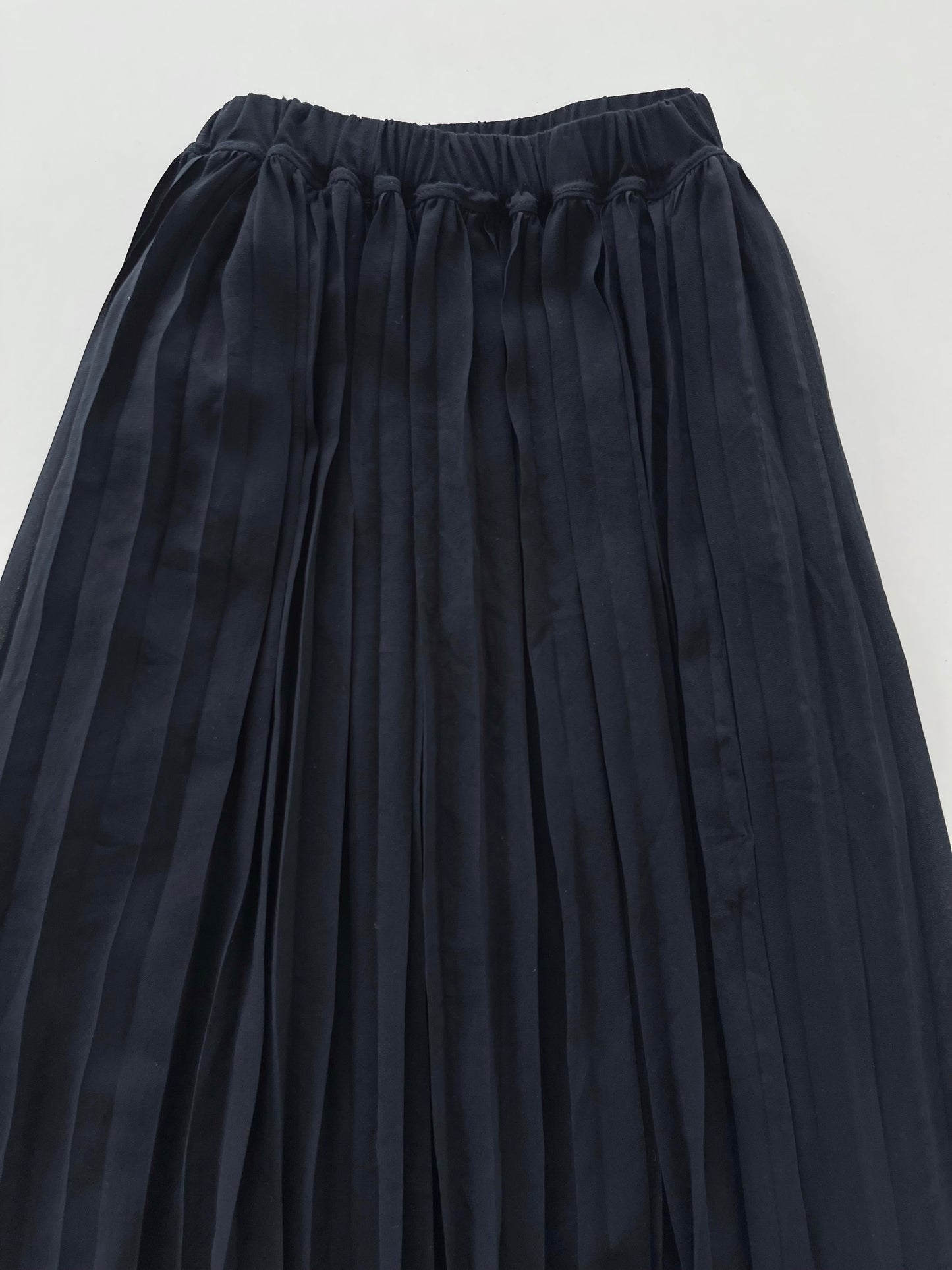 Solid Black Prairie Skirt-Waist 30 to 36