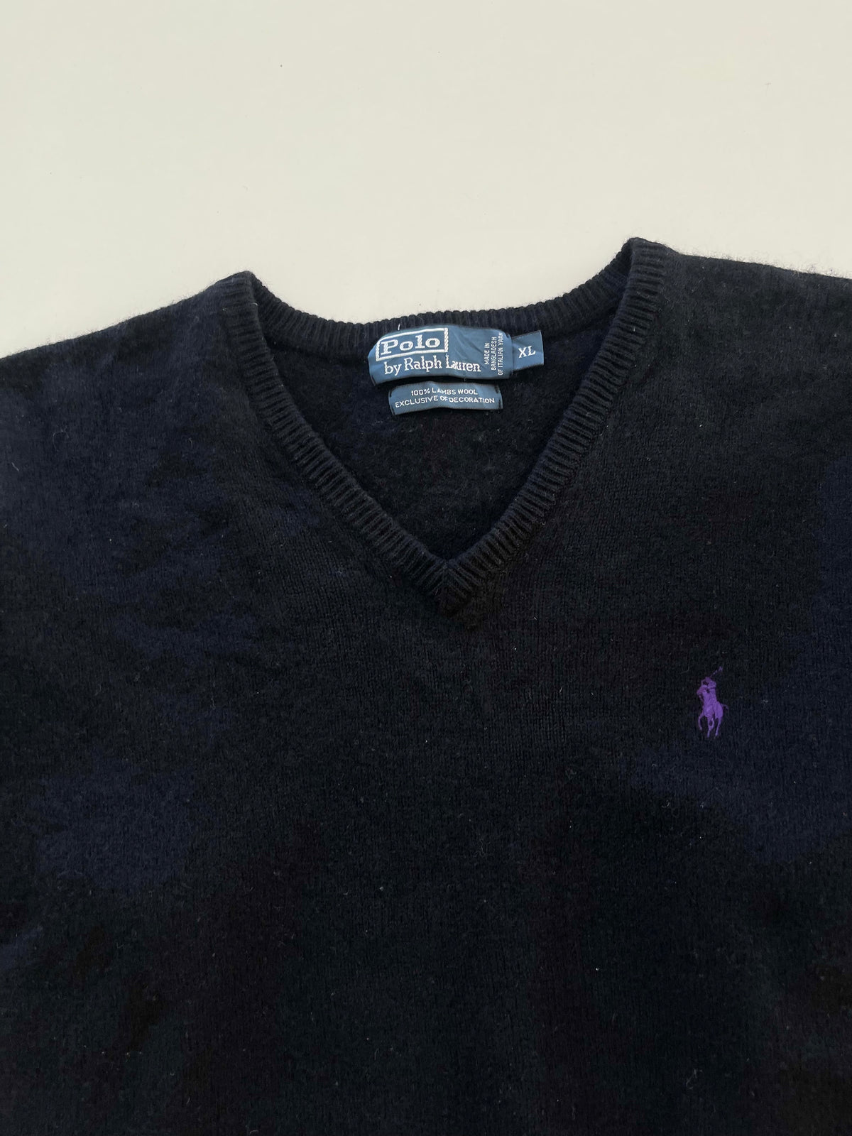Ralph Lauren 100%Wool Vintage Sweater-Bust 38