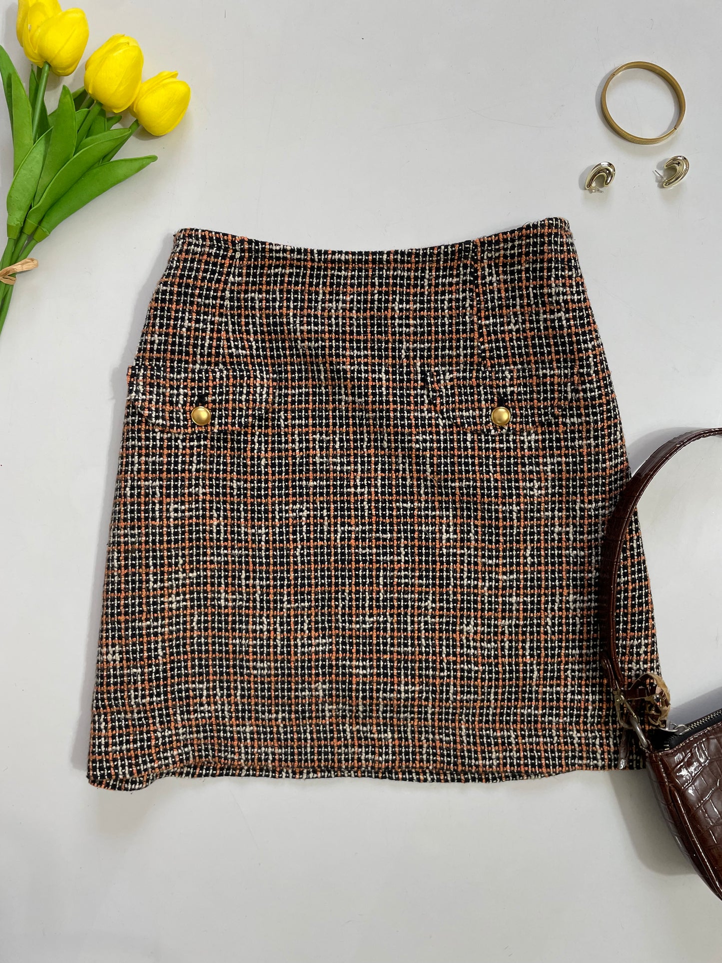 ef de Tweed Skirt-Waist 26