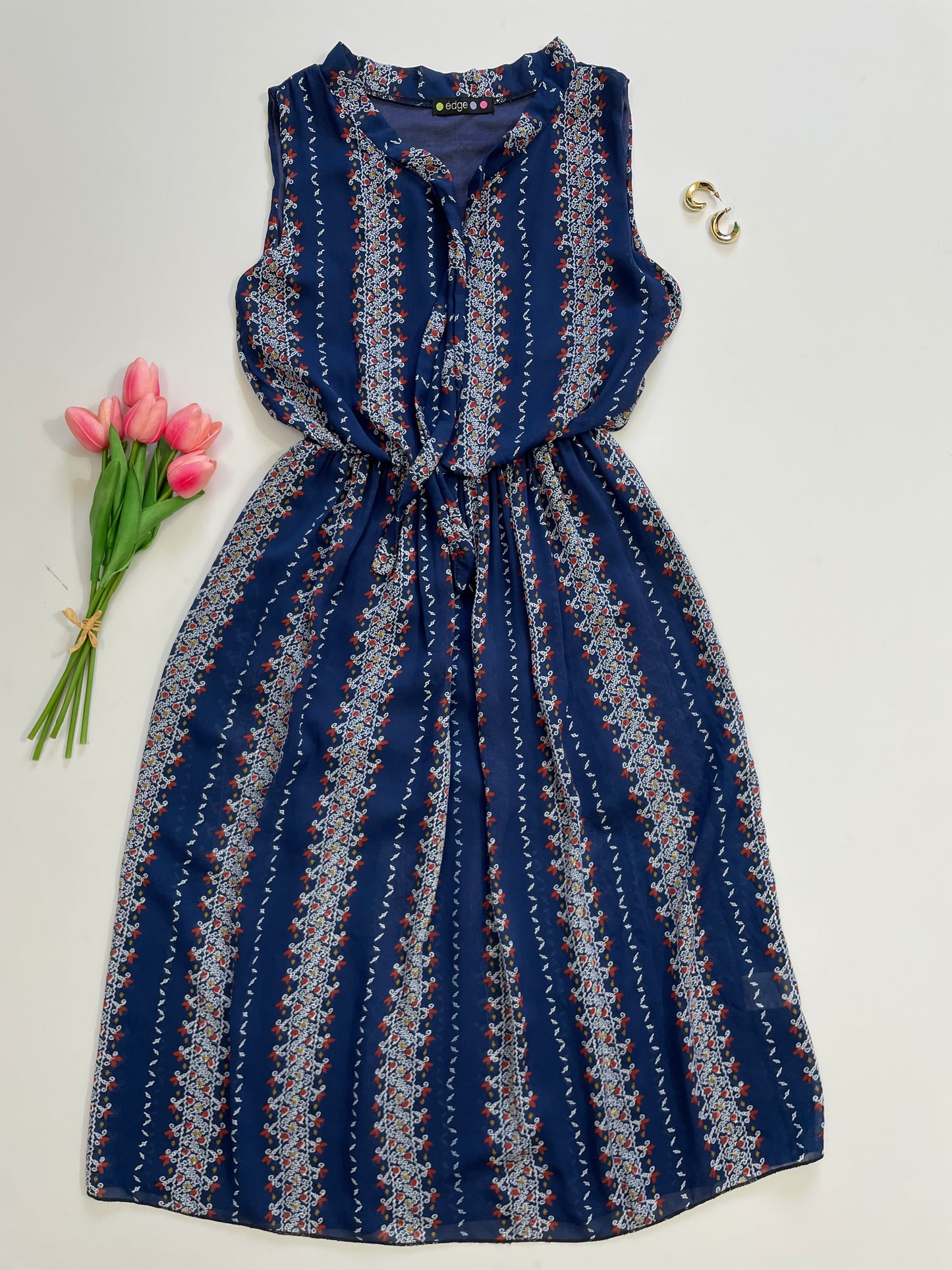 Edge Boho Dress-Bust 32