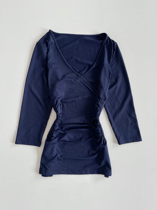 Blue Y2k Top-Bust 36 to 38