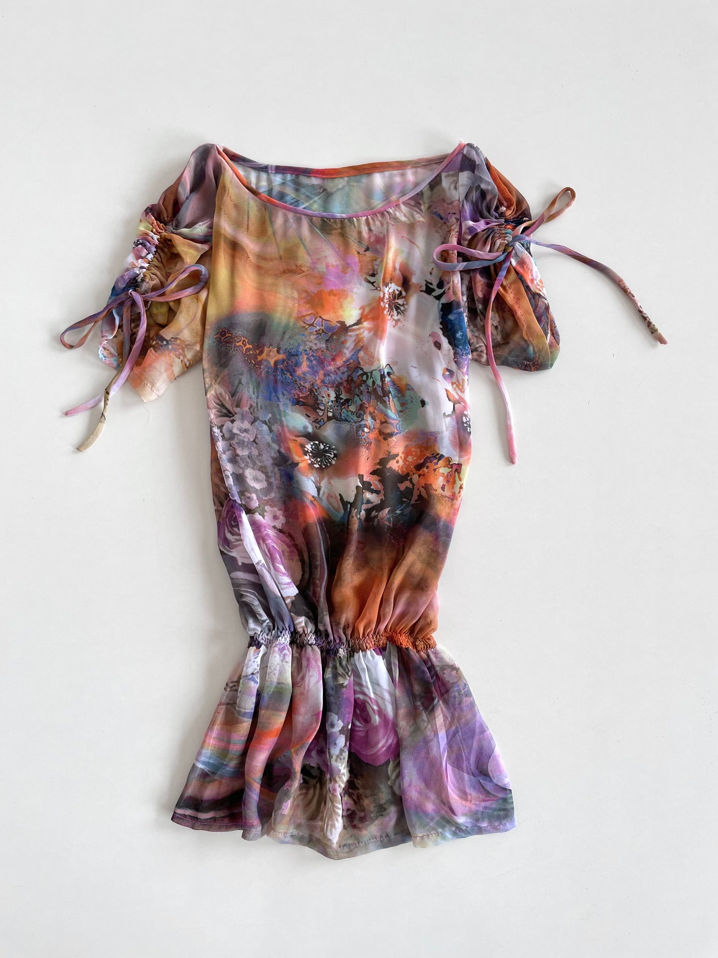 Sheer Vintage Top-Bust 36