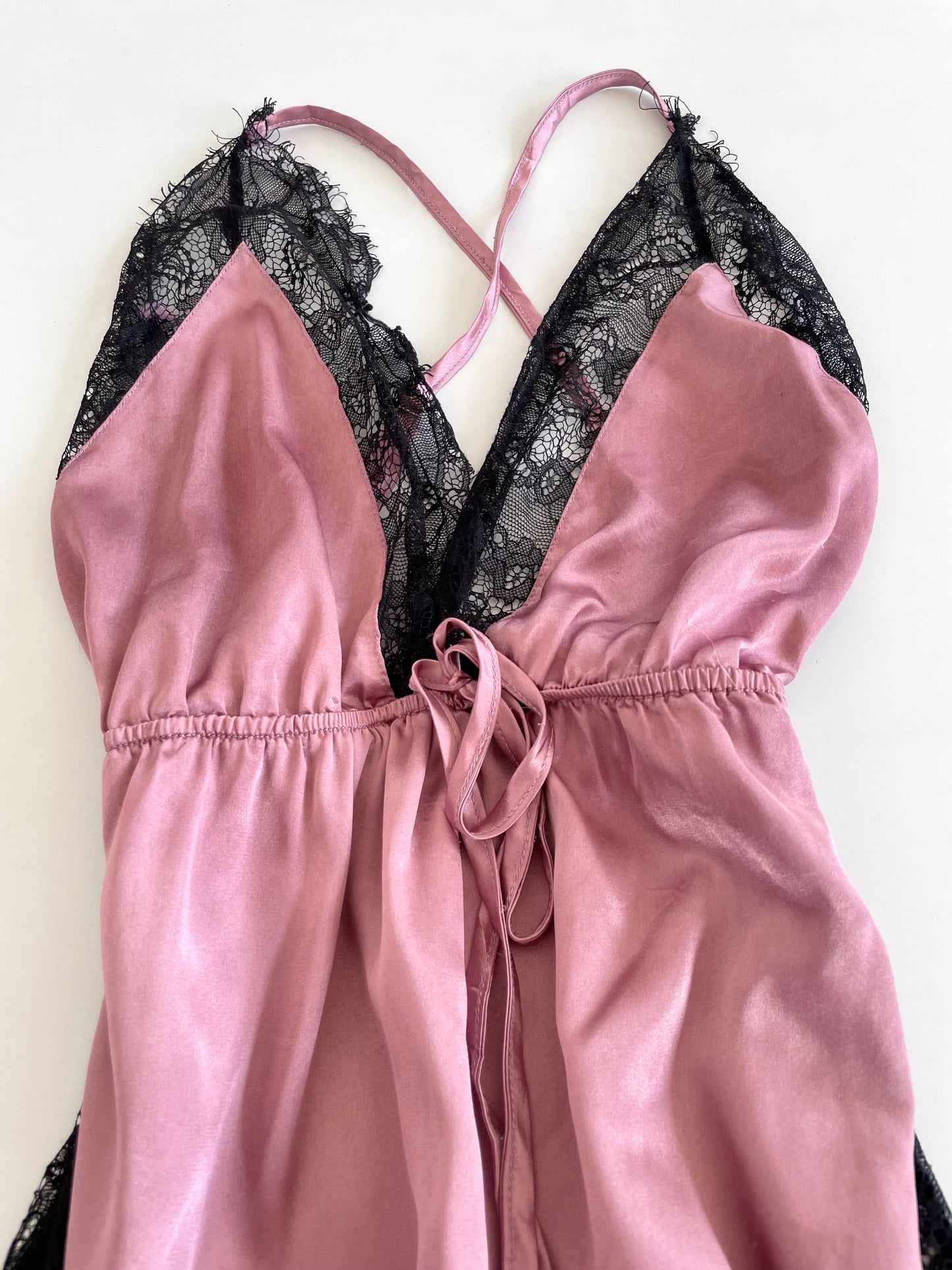 Satin Lace Loungewear-Bust 32 to 34