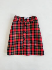 Checkered Skirt-Waist 26