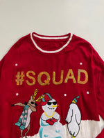 Load image into Gallery viewer, Squad Goals Christmas Sweater - Bust 38 to 42
