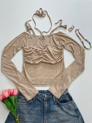 Beige Top-Bust 30 to 32