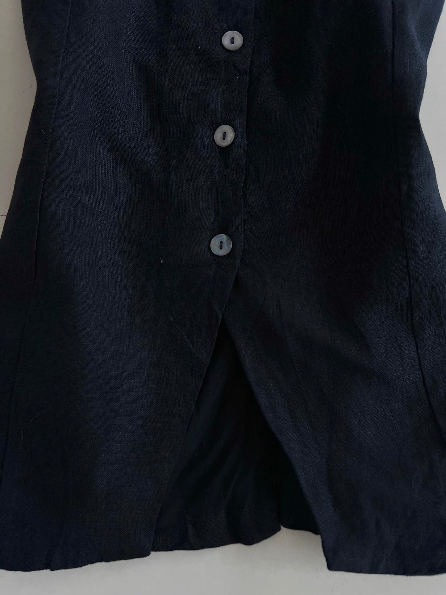 Rachel Zoe 100% Linen Top-Bust 38
