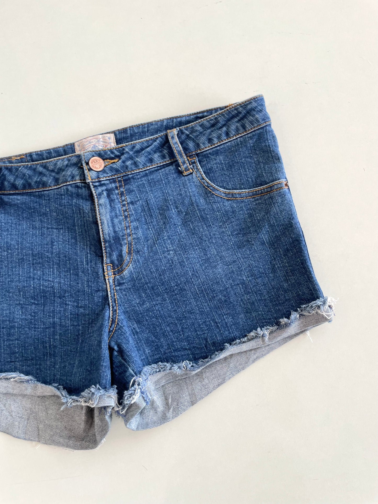 &Denim Shorts-Waist 32