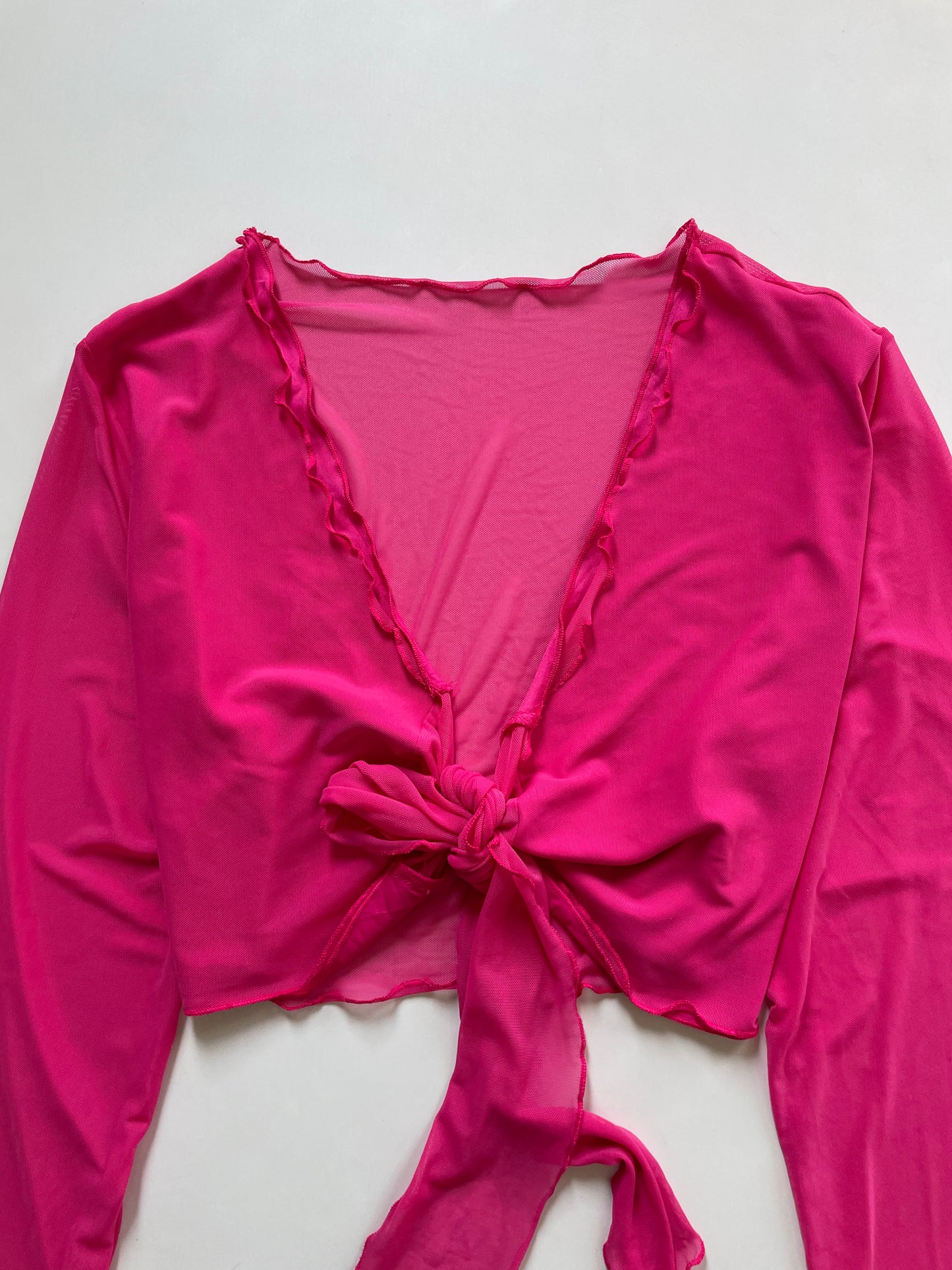 Y2k Wrap Top-Bust 40 to 42