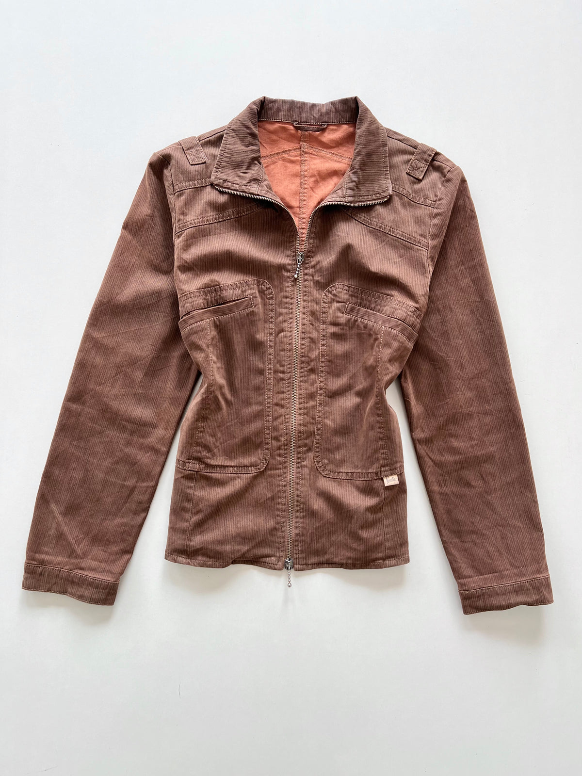 Vanilia Vintage Zip Up Jacket-Bust 38