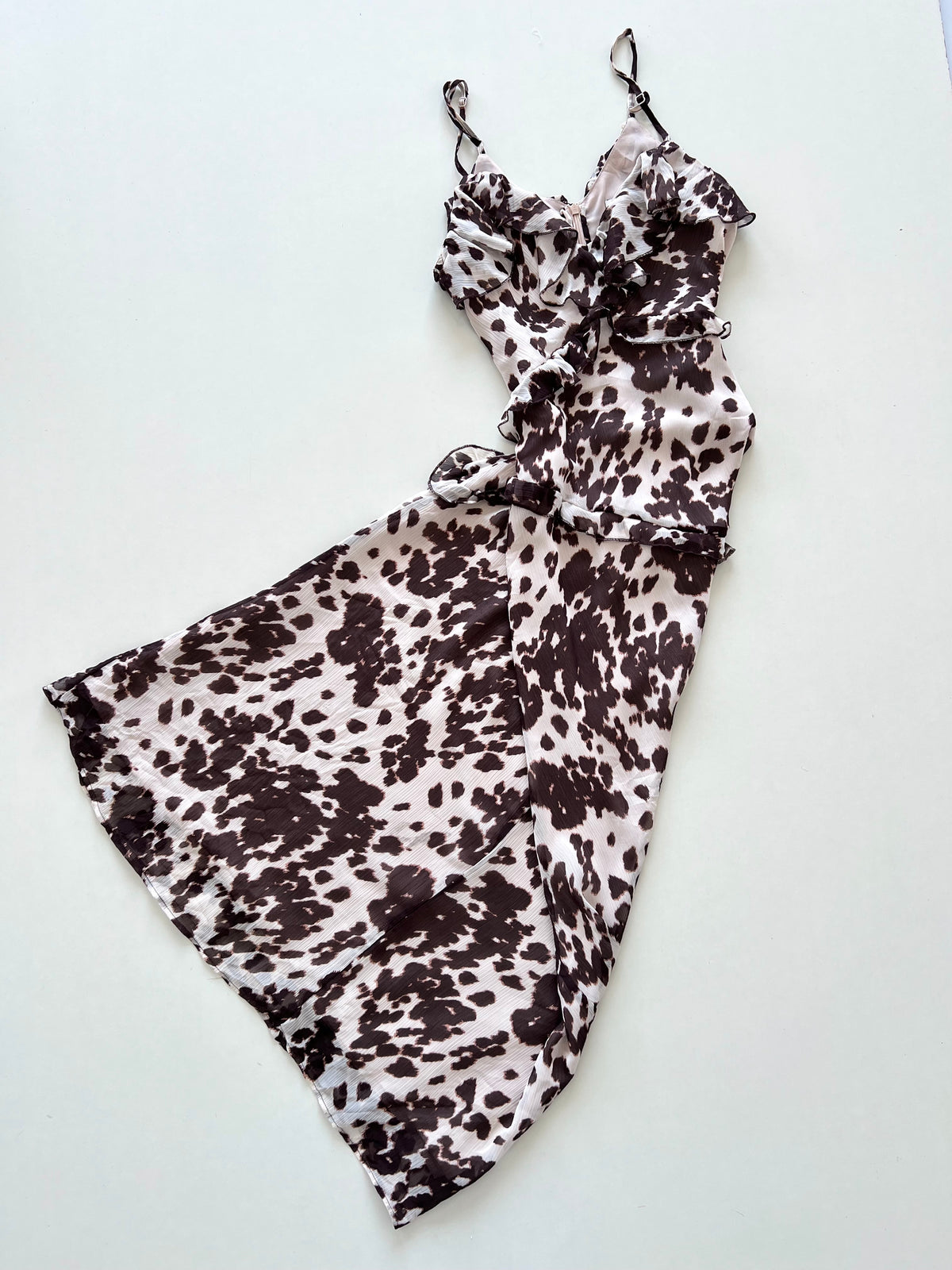 Topshop Ruffle Dress-Bust 38
