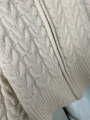 Thick Zipper Sweater-Bust 46