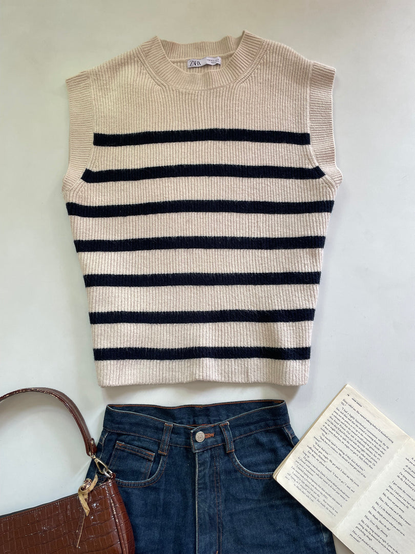 Zara Chunky Sweater Vest-Bust 44