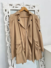 Beige Blazer-Bust 32