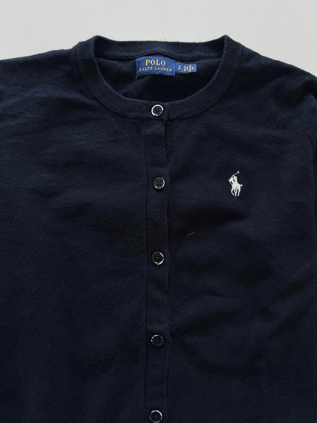 Ralph Lauren 81% Cotton Vintage Cardigan-Bust 38