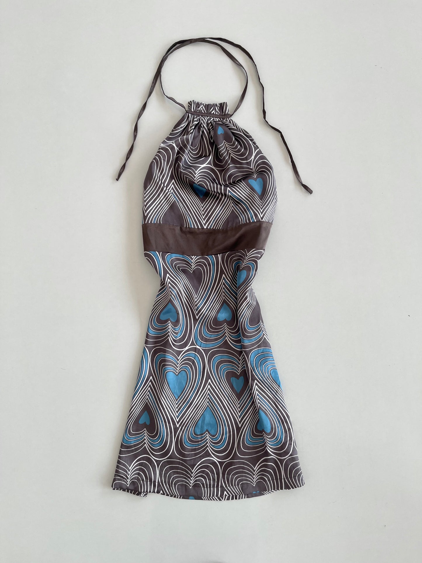 Vintage Halter Dress-Bust 30
