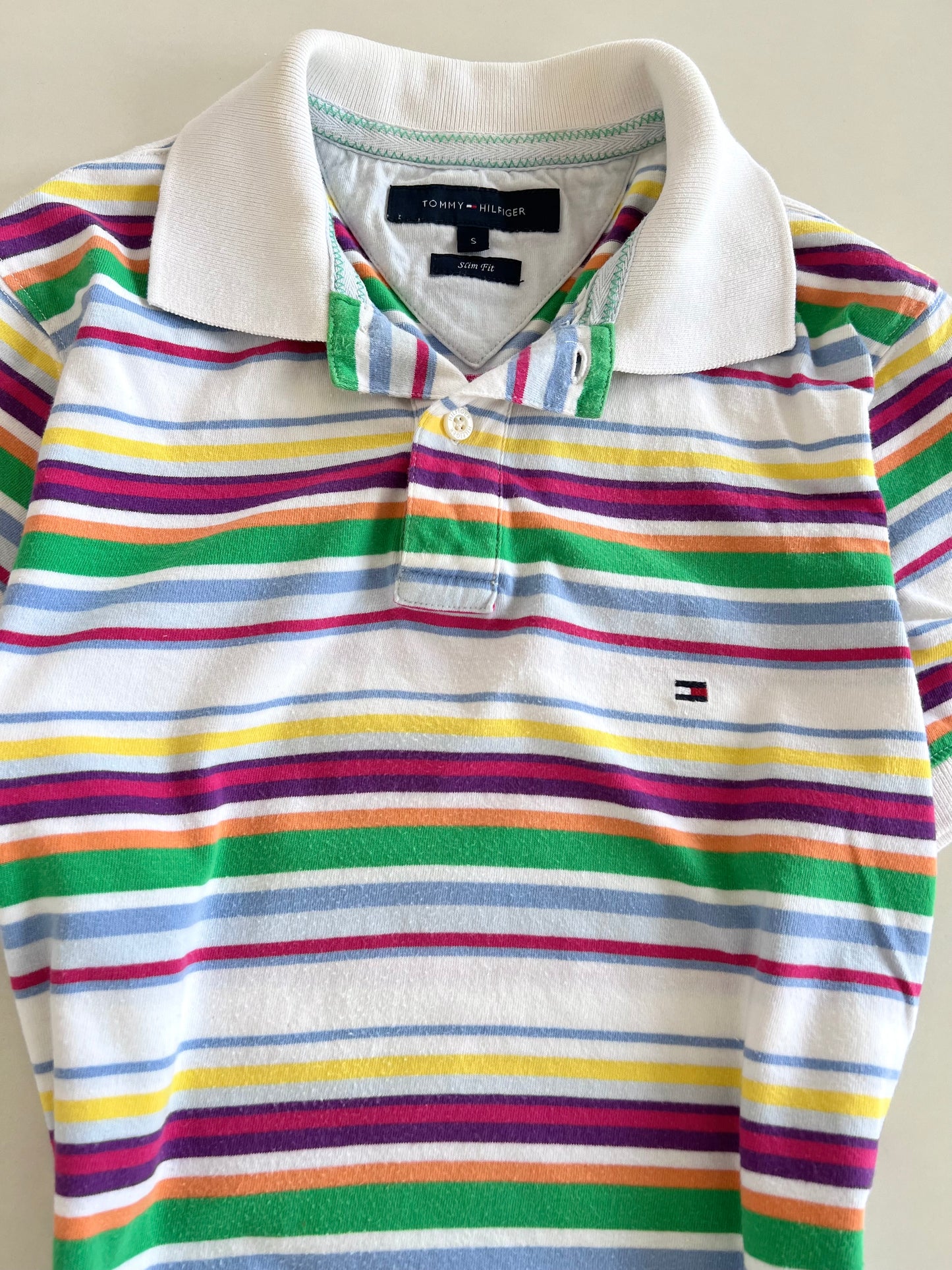 Tommy Hilfiger 100% Cotton Vintage T-shirt-Bust 38