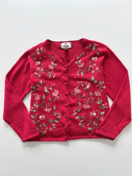 Tiara Embroidered Sweater-Bust 46