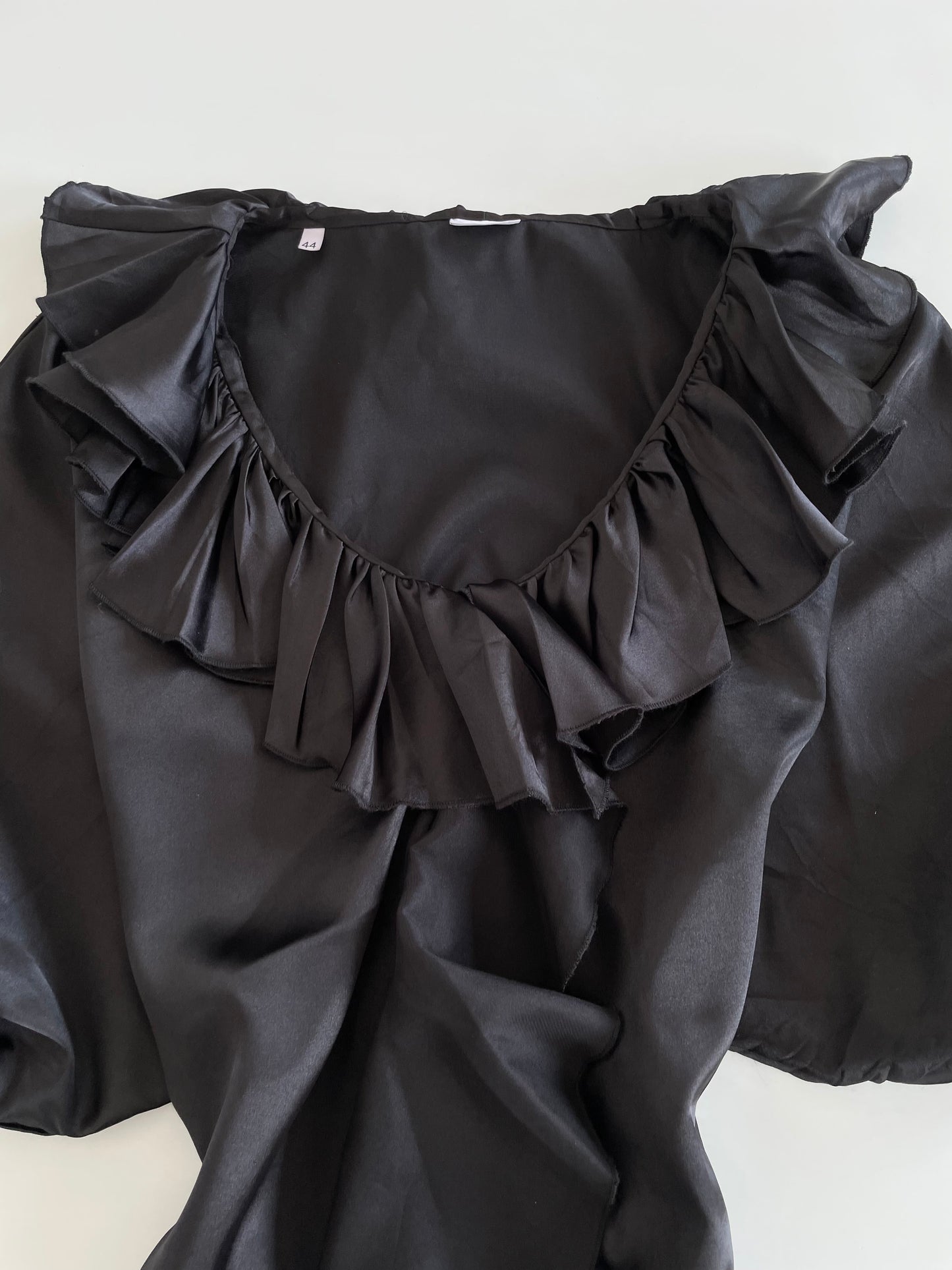 Vintage Ruffle Top-Bust 44