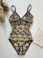 Load image into Gallery viewer, INC Sheer Lingerie Lace Bodysuit-Bust 28 to 30
