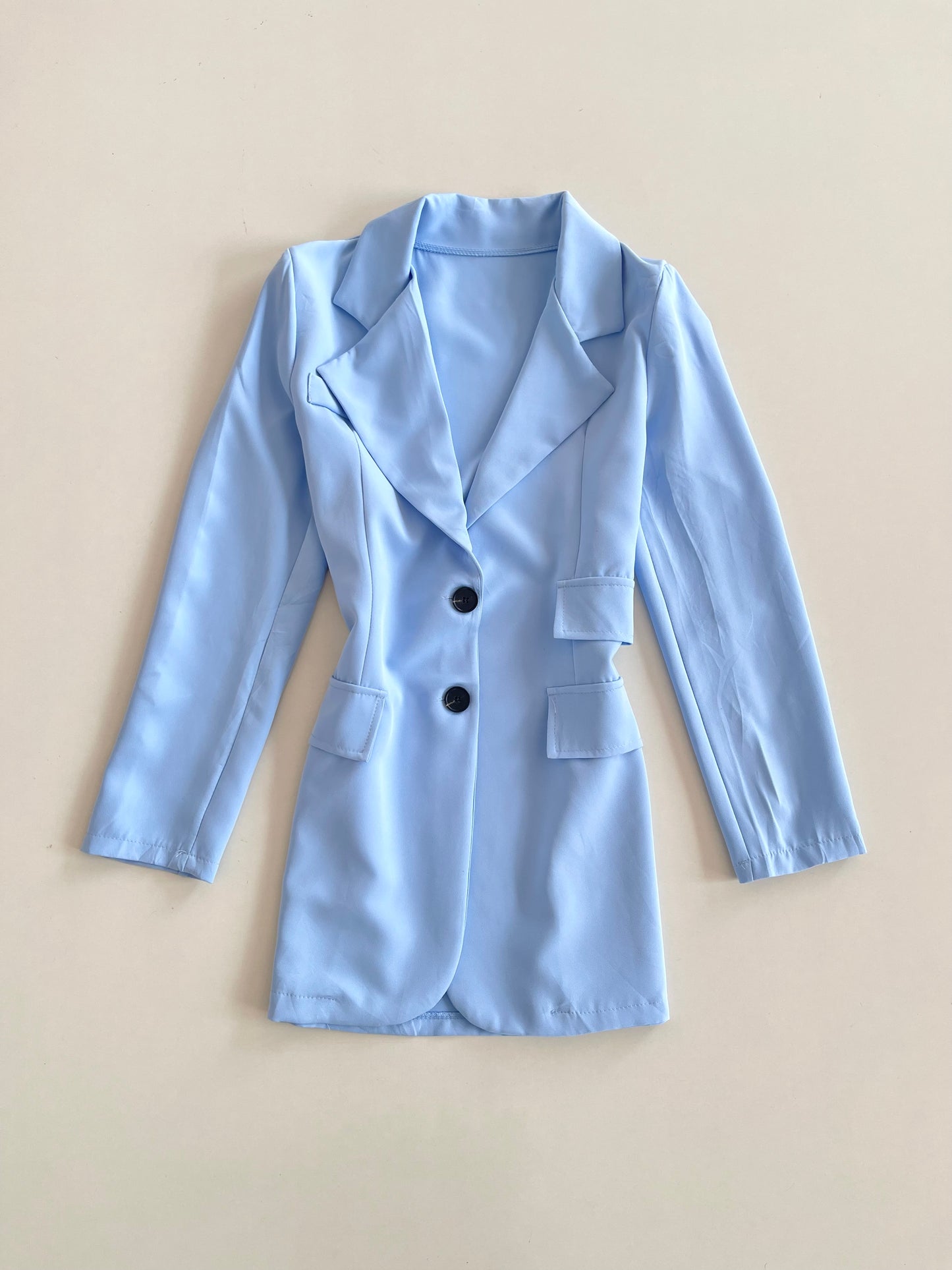 Baby Blue Blazer-Bust 42