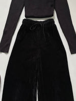 Load image into Gallery viewer, Warm Inner Fleece Corduroy Pants-Waist 26 to 30