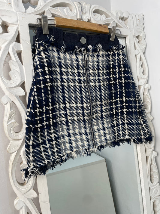 Zara Tweed Skirt-Waist 26